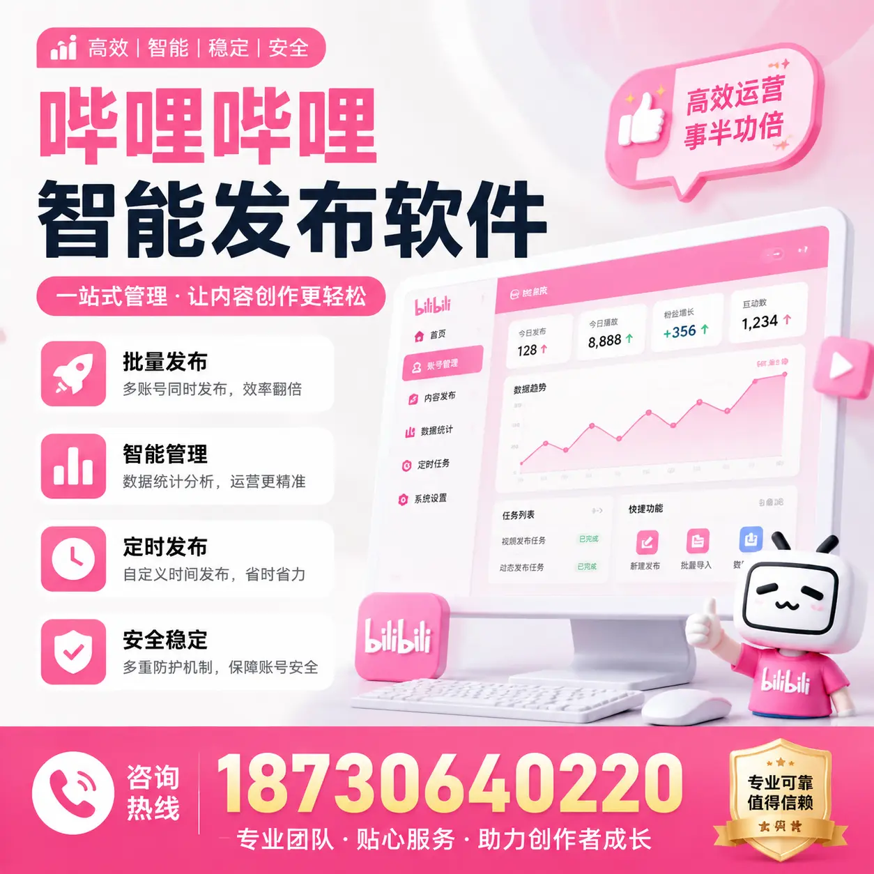 如何评估哔哩哔哩智能发布软件的ROI?襄阳 企业必读
